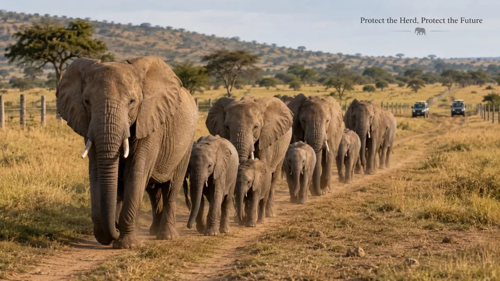 Elephant Herd Structure: Matriarchs, Family Bonds & Social Hierarchy 8 Why Elephant Herd Structure Matters for Conservation