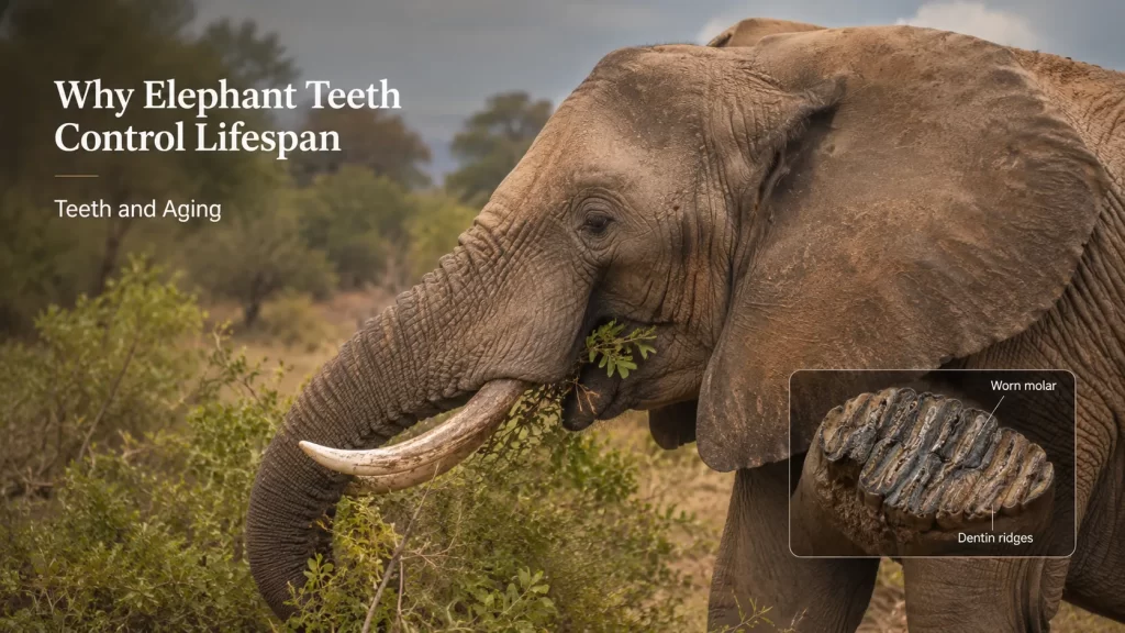 Why Elephant Teeth Control Lifespan