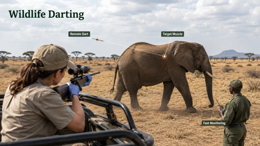 Wildlife Darting Immobilisation How It Works