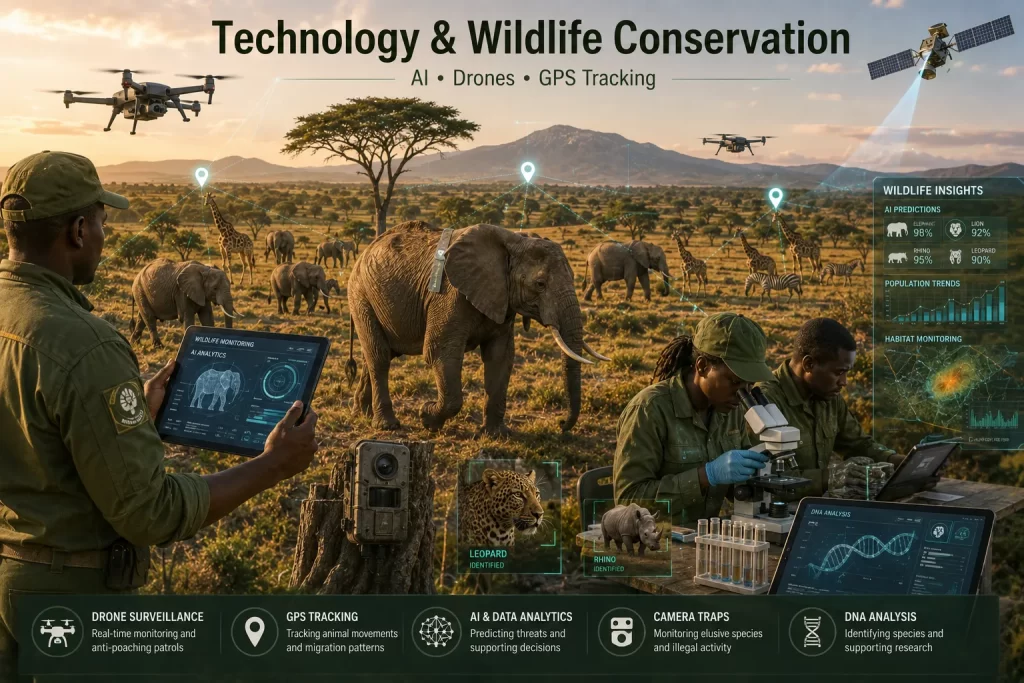 How Technology Is Transforming African Wildlife Conservation