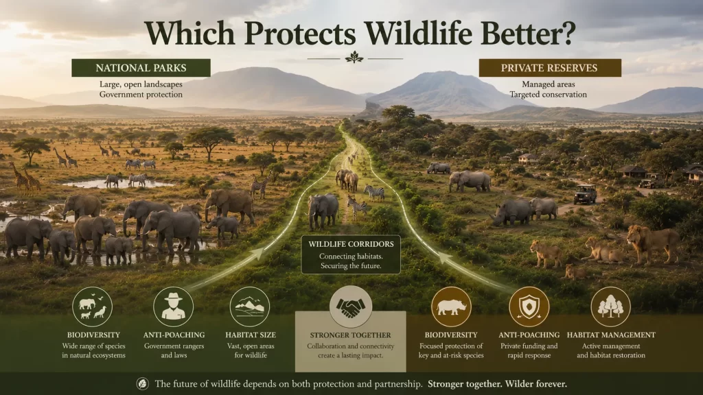 National Parks vs Private Reserves: Which Protects Wildlife Better? 8 National Parks vs Private Reserves Which Protects Wildlife Better